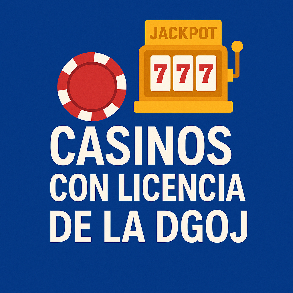 Los mejores casinos con licencia de la DGOJ para juegos con jackpot